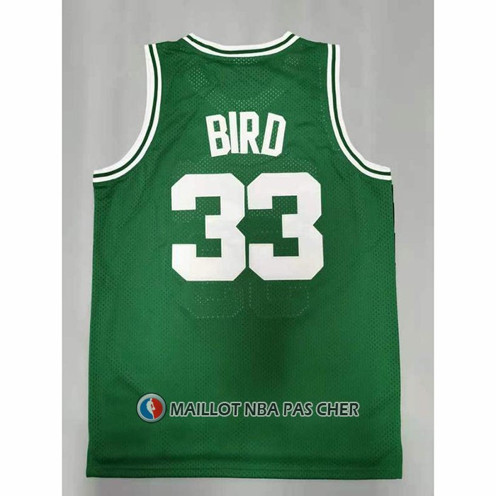 Maillot Boston Celtics Larry Bird NO 33 Mitchell & Ness 1985-86 Vert